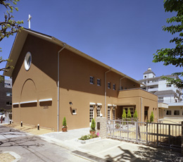 イメージ:日本基督教団 土佐教会(会堂・幼稚園・牧師館)